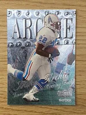 1999 Skybox Fleer Metal Universe Mike Archie Oilers #118 • $2.50