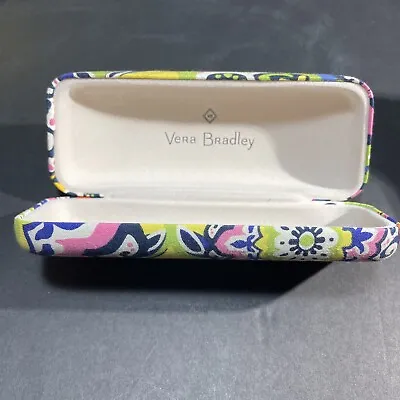 Vera Bradley Purple Yellow Green Blue PinkSunglasses Glasses Clamshell Hard Case • $9.99