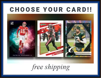 2021 Panini Donruss Football Cards -you Pick- Complete Your Set  • $4.98