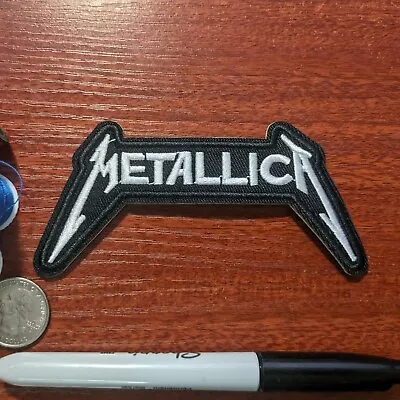 Metallica Patch Heavy Metal Rock Band Embroidered Iron On 2x4.5  • $4.50