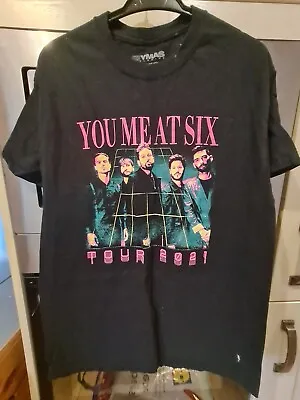 You Me At Six Black Concert T Shirt M • £6