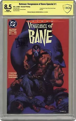 Batman Vengeance Of Bane #1 2nd Printing CBCS 8.5 SS Nolan 1993 21-1EAEE22-106 • $92
