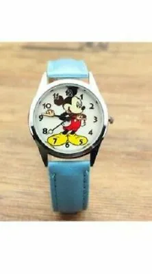 Mickey Mouse Child Boy Girl Man Woman Wrist Watch Moving Hand Choice Of Color • $22.49