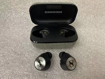 Sennheiser MOMENTUM True Wireless Earbuds - Black (GOOD CHARGING CASE) • $25