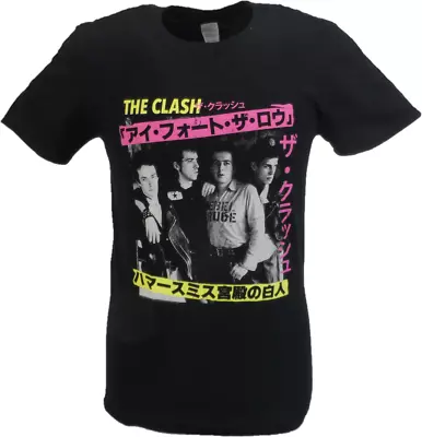 Mens Black Official The Clash London Calling Japan T Shirt • £17.99