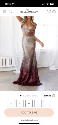 $60 • Buy Dear Emilia Lustrous Nights Sequin Dress