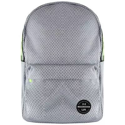 Under Armour Logo Adjustable Mens Grey Loudon Ripstop Backpack 1364187 014 • £22.99