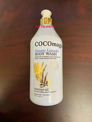 COCOmagic Coconut Oil Lavender Botanical Extract Protein-Rich Nourish BODY WASH • $24.95