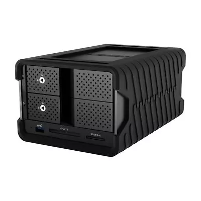 Glyph Blackbox PRO RAID With Hub 8TB USB-C Desktop Drive BBPR8000RAIDHUB • $409