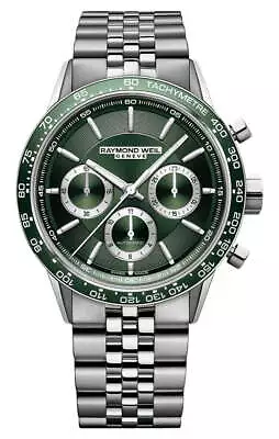 Raymond Weil Freelancer Automatic Chronograph Steel Mens Watch 7741-ST7-52021 • $2699