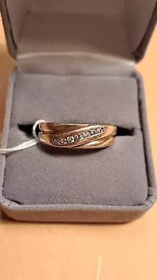 Men's Wedding Band Vintage 7 Diamond 14K Gold Ring Size 11.5 Estate Find Jewelry • $750