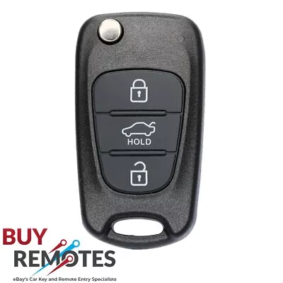 Hyundai 3 Button Replacement Car Key Suits I20 IX20 I30 I35 IX35 Elantra Tucson • $8.45