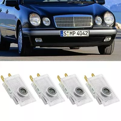 4x Mercedes Door Light LED Projector 3D Ghost Shadow For Benz E W210 95-03 • $26.95