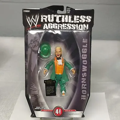 $90 • Buy WWE Mattel Ruthless Aggression Series 41 Hornswoggle, NOS, New, Orange Vest