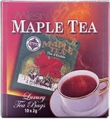MLESNA Maple Tea 20g FREE SHIPPING WORLD WIDE. • $15.26