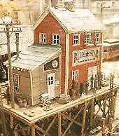 Bar Mills 921 N Scale Waterfront Willy's/Trackside Jack's -- Kit • $53.99