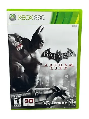 $9.99 • Buy Batman: Arkham City (Microsoft Xbox 360, 2011) Complete And Tested