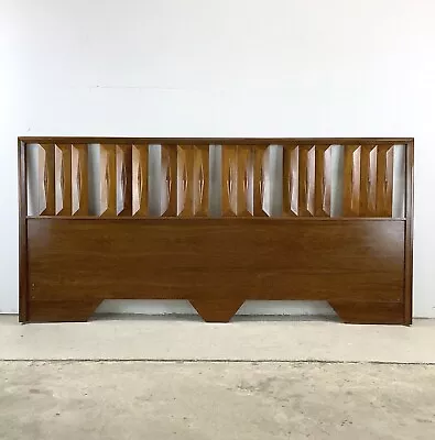 Albert Parvin Walnut Headboard- King Size • $1250