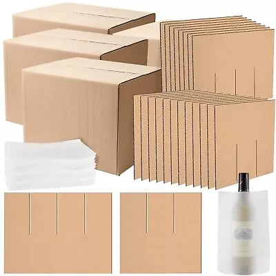 Moving Box Packing Boxes Shipping Box 16 X 12 X 12 Inch Divider Kits Included... • $49.77