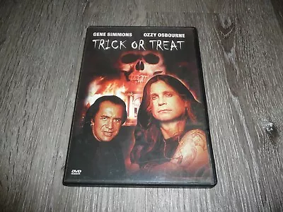 Trick Or Treat (1986) DVD Cult Horror Gene Simmons Ozzy Osbourne RARE OOP • $14.88