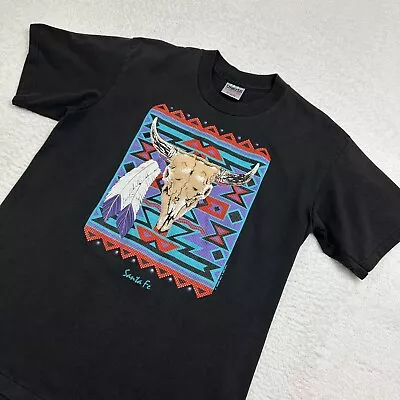 Vintage Santa Fe Southwest T Shirt Men's Size XL Native Indian Aztec • $18.70