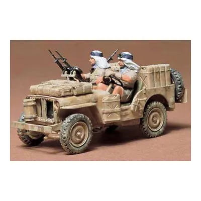 TAMIYA 35033 British SAS Jeep 1:35 Military Model Kit • £11.95