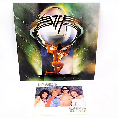 Van Halen 5150 LP Original 1986 Vinyl Record W/ Love Walks In Single 45 RPM • $9.99