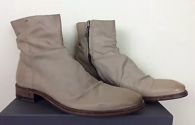 $698 Brand New John Varvatos Collection Morrison Sharpei Leather Boots 10.5 • $349.99