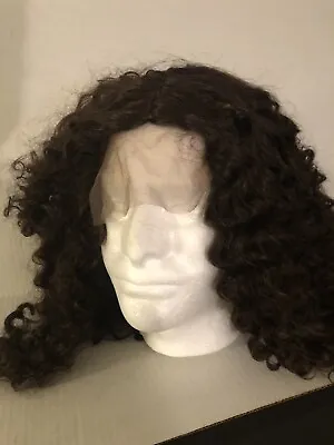 Auburn Brown ￼￼Long Ringlet Curl  Top  Real Look Lace Front Wig | Full Volume | • $15.99