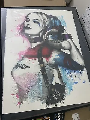 HARLEY QUINN Edition Of 125 SUICIDE SQUAD BY MR. BRAINWASH *RARE* • $1200