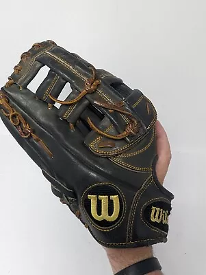 WILSON A2000 PF92 12.75  Pro-Stock LHT Baseball Glove Gray Black Yellow • $139