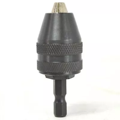 Mini (0.5 To 8 Mm) Keyless Drill Chuck With 1/4  Hex Shank Adapter - J016 • $27.28