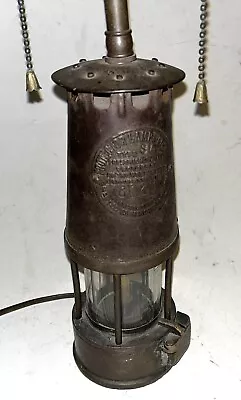 AC Converted Protector Lamp & Lighting Co. LTD Eccles Type SL Miner’s Lamp. • £124.33