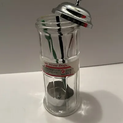 Vintage Gemco Straw Dispenser Straw Holder Classic $20 • $20