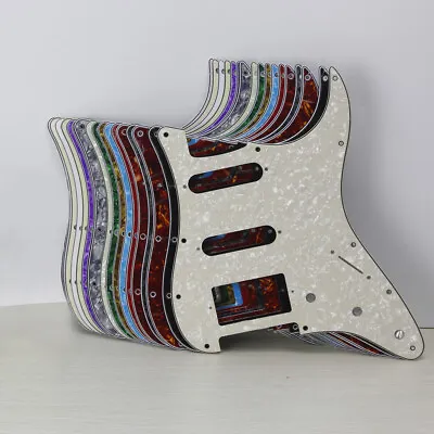 £10.19 • Buy NEW Strat HSS Guitar Pickguard 11 Holes Scratch Plate For FD Strat Guitar