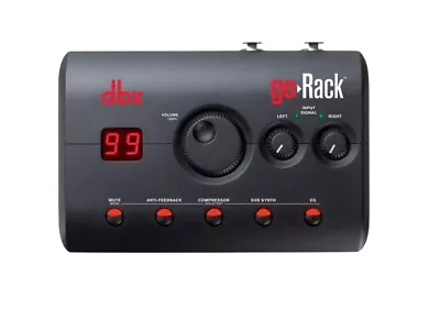 DBX Go Rack - Compressor - EQ - Feedback Suppressor -  Audio Processor - GoRack • $99
