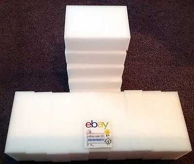 30 Pack Extra Large 1-1/4  Melamine Sponge Eraser Cleaning Foam Works Like Magic • $14.95