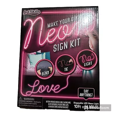ArtSkills Make Your Own Neon Sign Kit New DIY Neon Light • $12.99