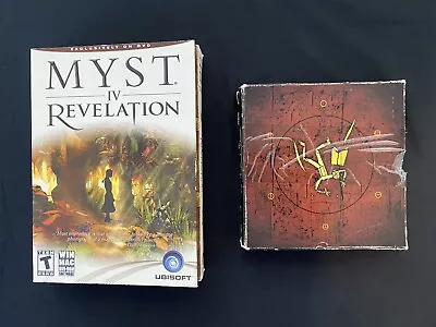 MYST IV Revelation / Riven The Sequel To Myst PC Computer DVD/CD Game Lot • $9.99