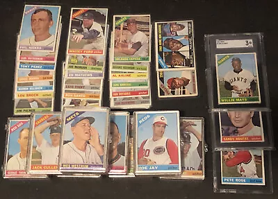 1966 Topps Baseball - Pick Your Own - Lower Grade (VG & Under) @ $0.99 To $1.25 • $1.25