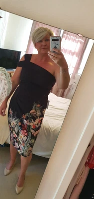 £0.99 • Buy Lipsy One Shoulder Dress Size 16 😍 Worn Once X Very Flattering X
