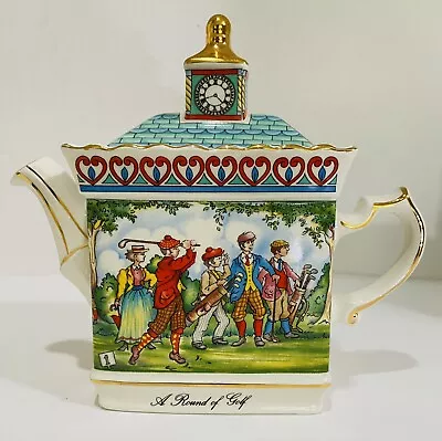 Windsor Sadler Teapot Pavilion Championship’s A ROUND OF GOLF Made In England • $18.90