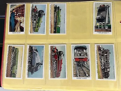 Mixed Railway Engines & Railway Equipment Wills Cigarette Cards 1993 Reprints. • £1