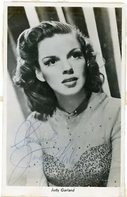 Judy Garland-Vintage Signed Photograph • $600