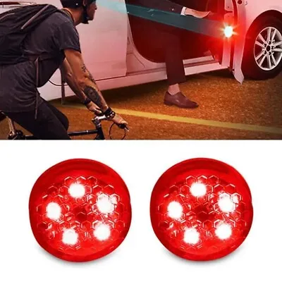 $4.99 • Buy 2pcs Car Door Light Universal LED Car Opening Door Safety Anti-collision Lights