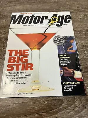 May 2008  Motor Age Magazine THE BIG STIR • $9.10