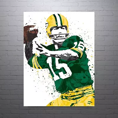 Bart Starr Green Bay Packers Sports Print Man Cave-FREE US SHIPPING • $55.11