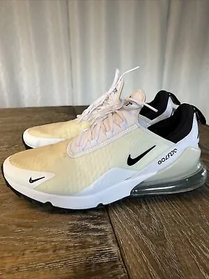 Nike Air 270 Golf 10.5 Men’s White/ivory Shoes Preowned GUC • $45.99