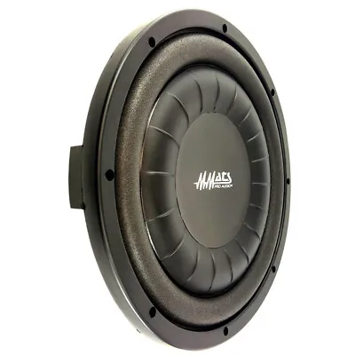 MMATS AS12 12” Inch Shallow Mount Subwoofer 800W Max 400W RMS Dual 4Ohm Coil NEW • $299.99