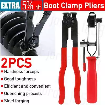 2Pcs CV Joint Boot Clamp Pliers Set Car Banding Tool Ear Type Install Kit Set OZ • $16.79
